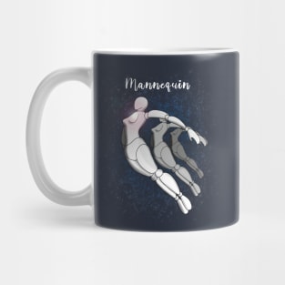 Mannequin space jump Mug